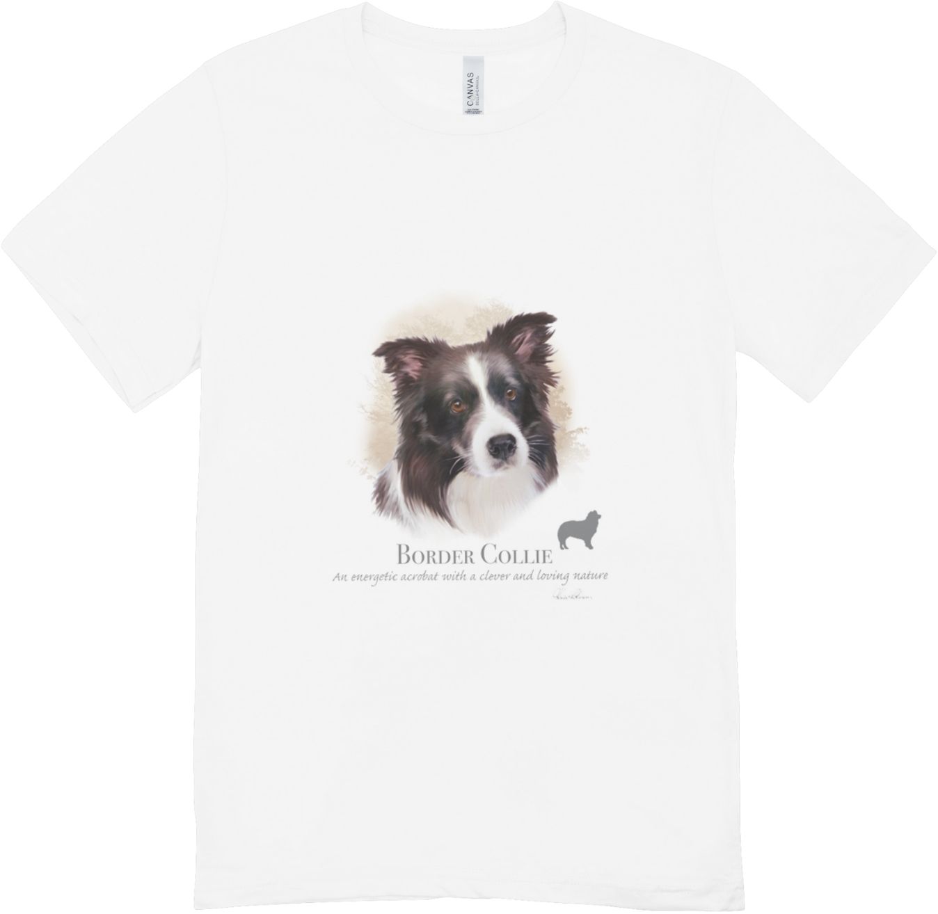5. Bavlnené tričko - Border Collie 6 5. Bavlnené tričko - Border Collie - Image 6